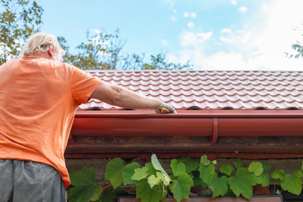 DIY GUTTER CLEANING How To Clean Gutters Yourself